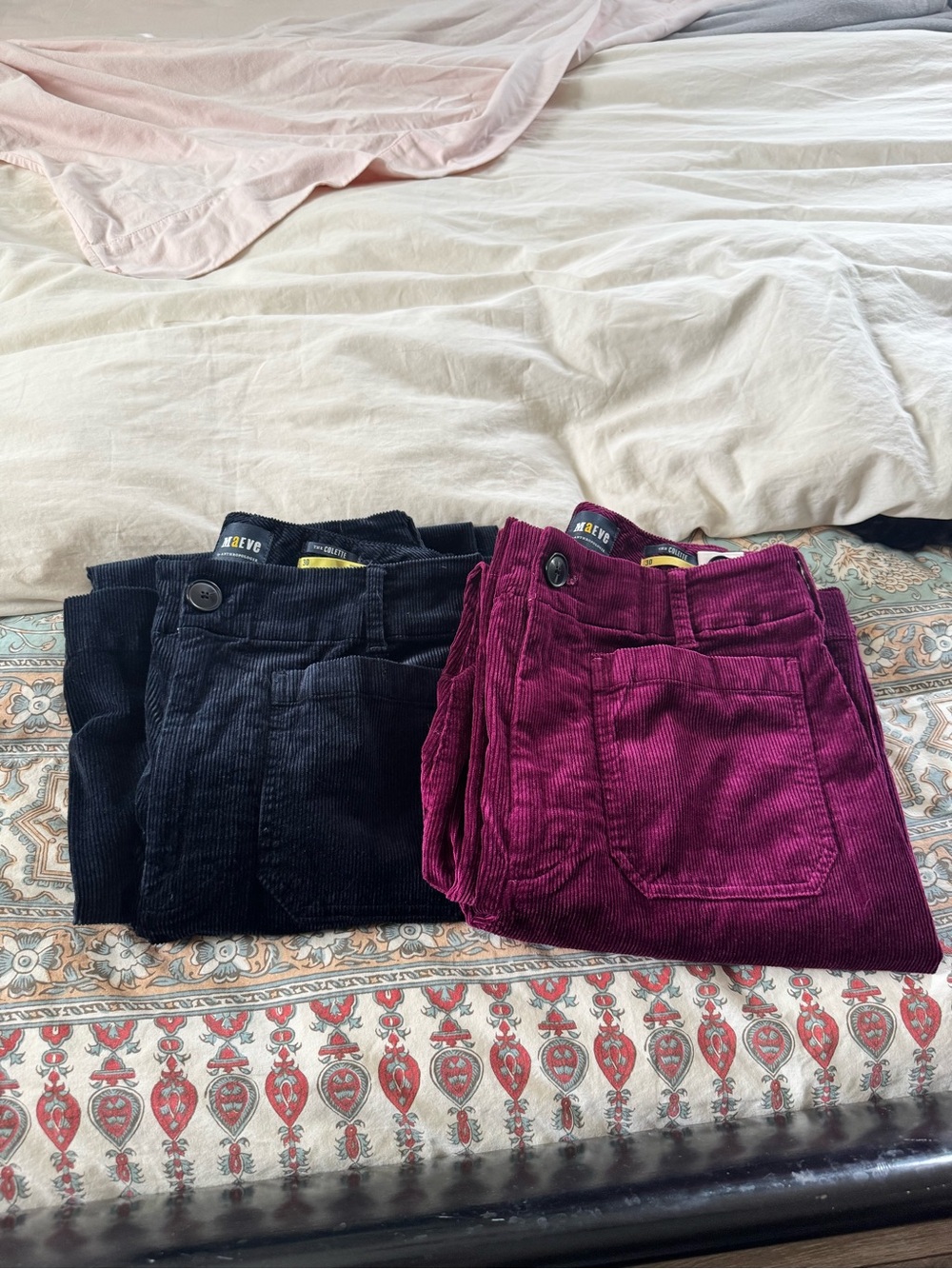 Anthropologie Maeve Corduroy Collette Pants size Size 30